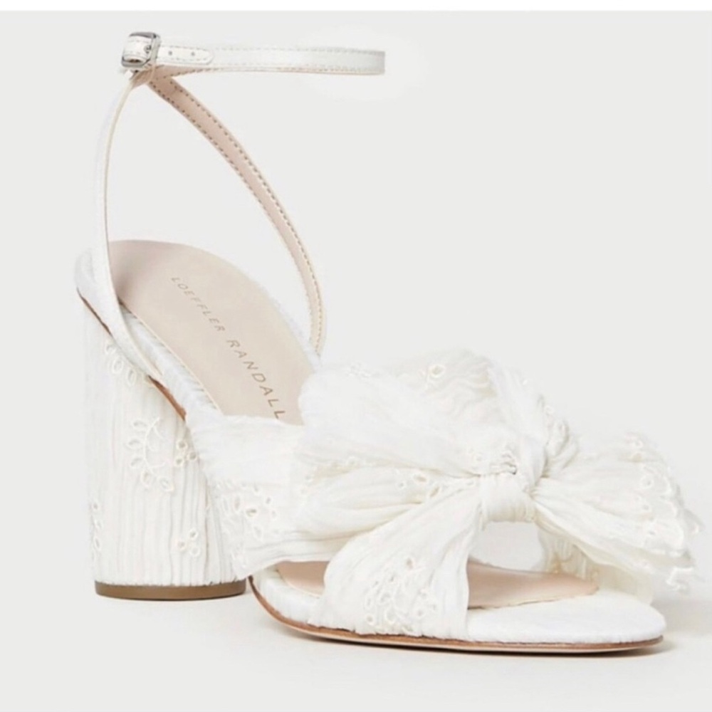 Loeffler Randall Camillia embroidered Pearl sandals 5